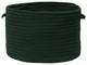 Colonial Mills Basket Boca Raton Dark Green Round