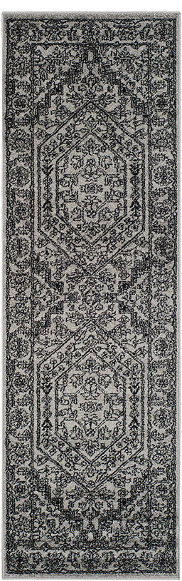 Safavieh Adirondack Adr108A Rug, Silver/Black, 10'0" X 14'0"
