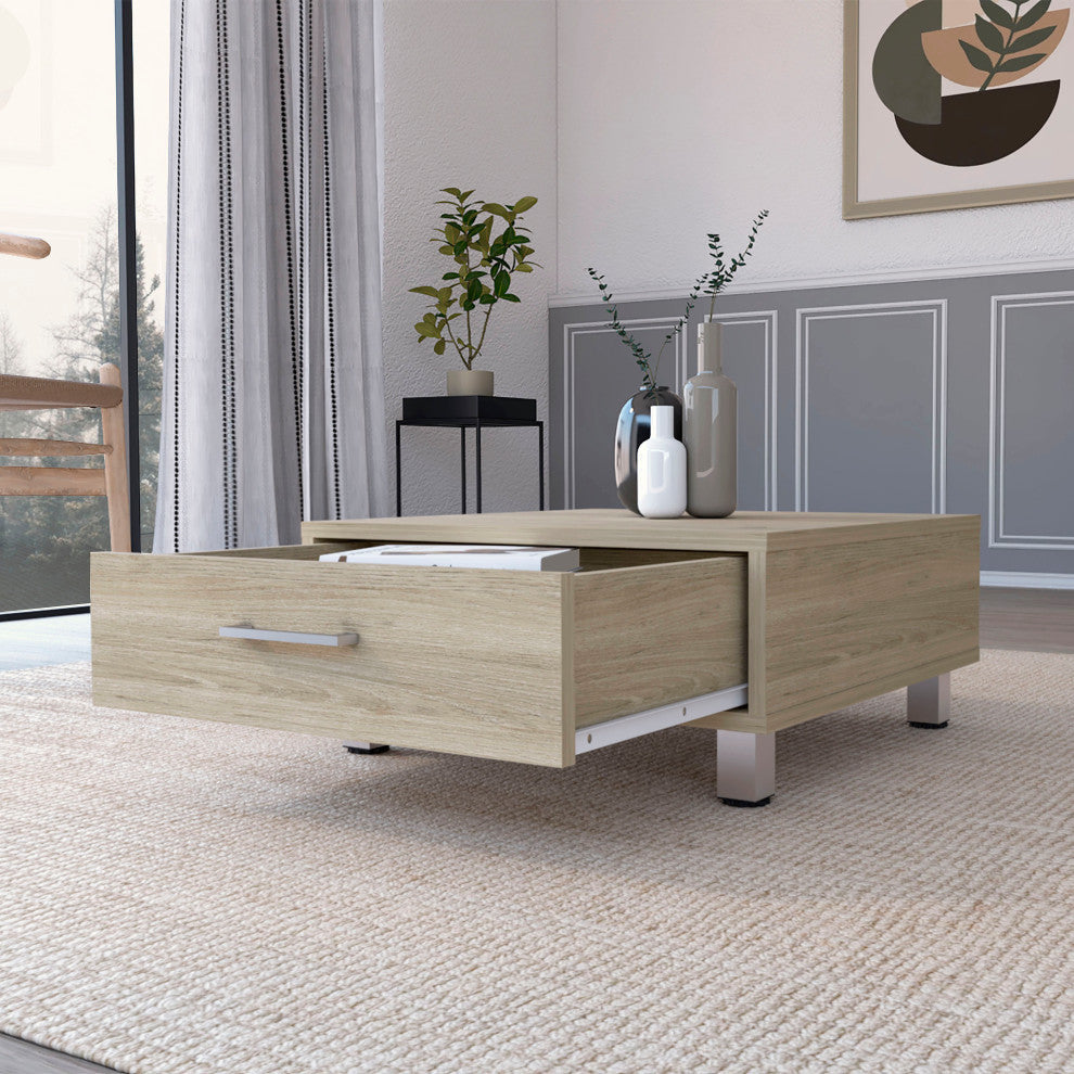Kabul Coffee Table, Light Pine