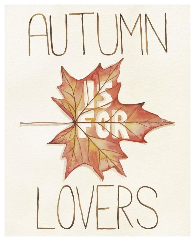 "Autumn Love II" Digital Paper Print by Elyse DeNeige, 30"x37"
