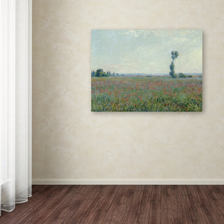 Monet 'Poppy Field' Canvas Art, 32 x 24