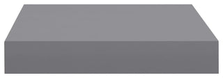 vidaXL Wall Shelf Floating Shelf Display Shelf for Book Wall Mounted Gray