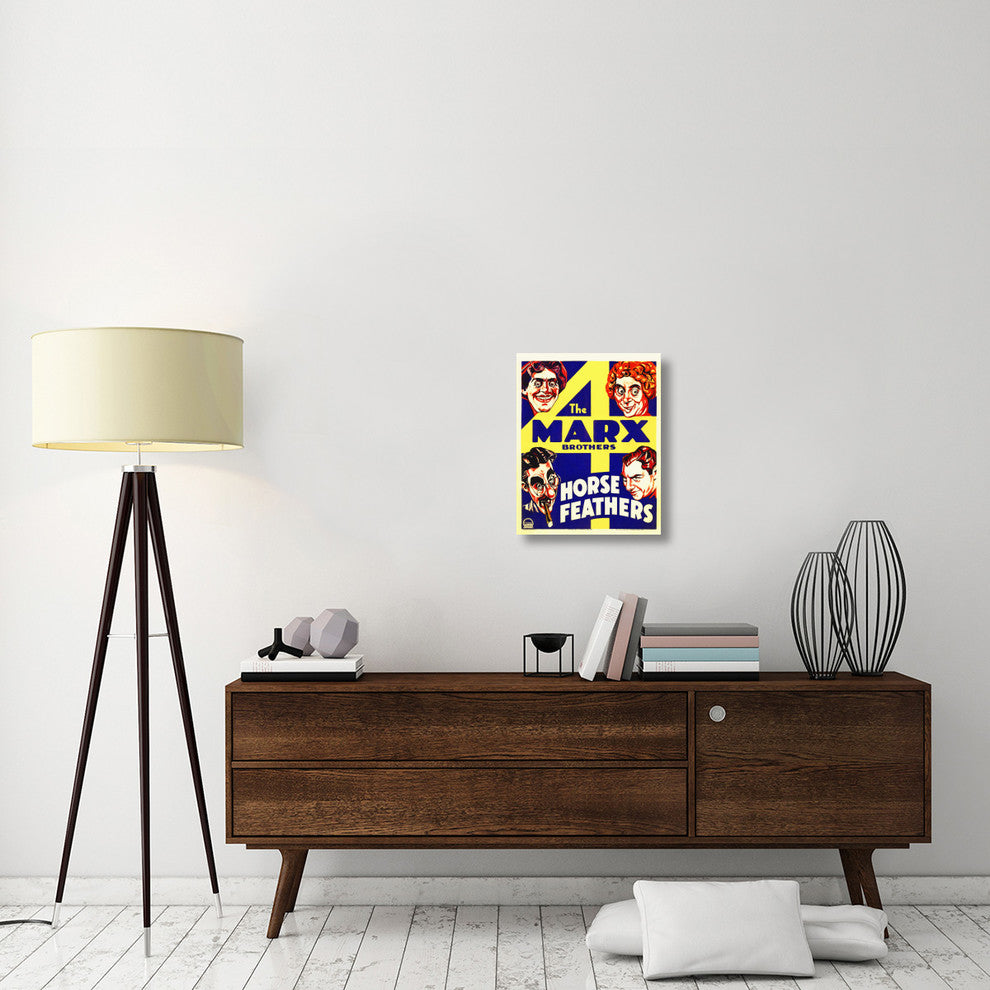 "Marx Brothers - Horse Feathers 03" Canvas Giclee, 18"x22"
