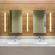 Procyon 24" ETL Certified Integrated LED Bathroom Fixture, Chrome