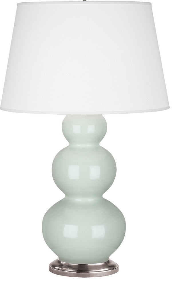 Robert Abbey RA-371X 1-Light Table Lamp, Triple Gourd