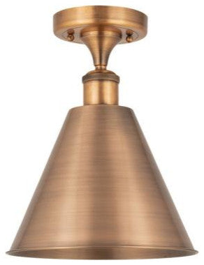 Innovations Lighting 516-1C-AC-MBC-12-AC 1 Light 12" Semi-Flush Mount