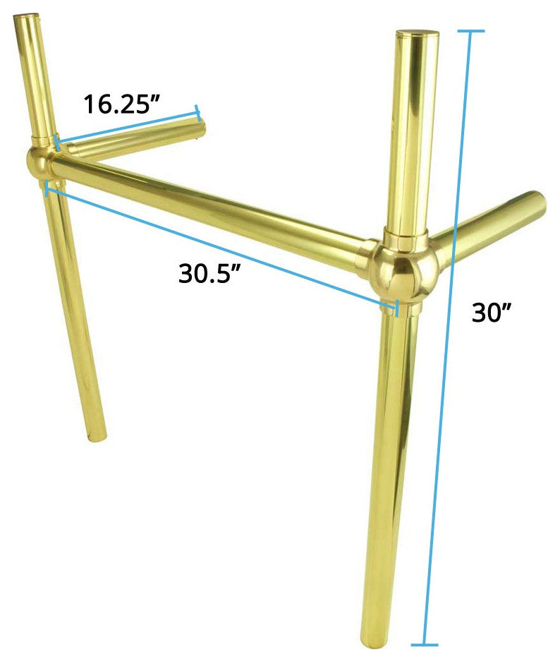 Brass Southern Belle Legs