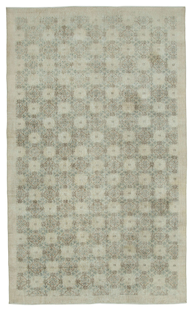 Rug N Carpet - Handmade Turkish 6' 2'' x 10' 2'' Low Pile  Area Rug