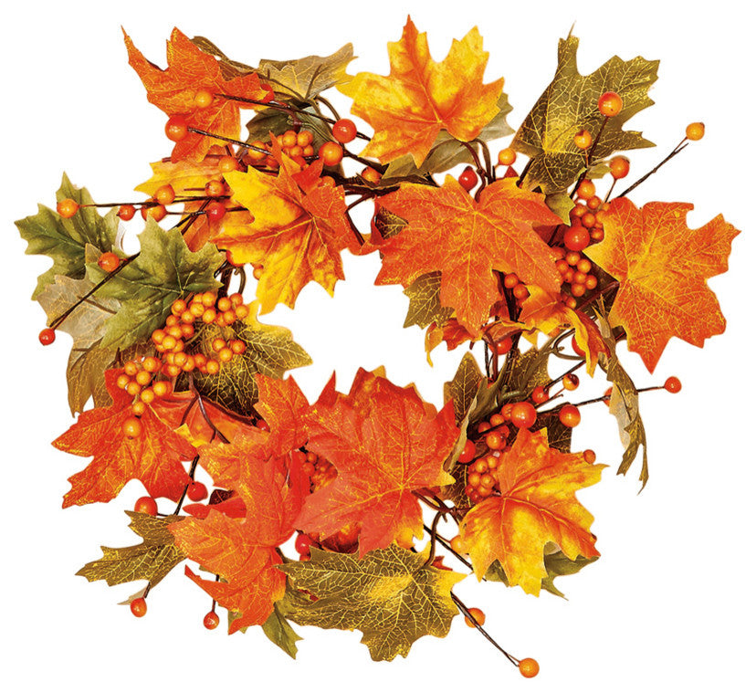 6" Mixed Fall Candle Ring