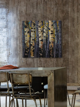 "Gold Infusion I" Print on Canvas by Julie Joy