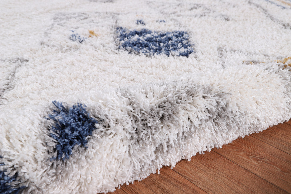 Noori Rug Shag Nolan Ivory/Gold Rug