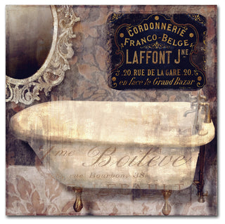 Color Bakery 'Le Bain Paris I' Canvas Art, 24"x24"
