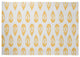 Ikat Tears Chenille Rug, Sunshine Yellow, 5'x7'