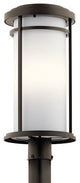 Kichler 49690OZL18 LED Outdoor Post Mount, Olde Bronze Finish