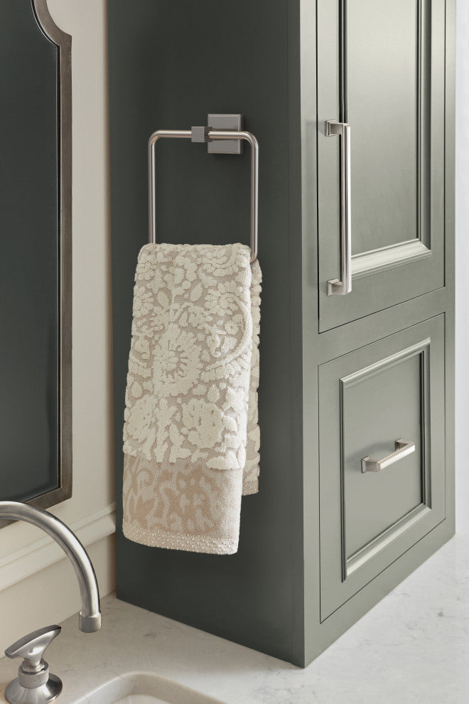 Amerock Appoint Traditional Towel Ring, Brushed Nickel