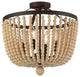 Crystorama 604-FB_CEILING, 4-Light Ceiling Mount, Forged Bronze