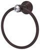 Carolina Crystal Towel Ring, Antique Bronze