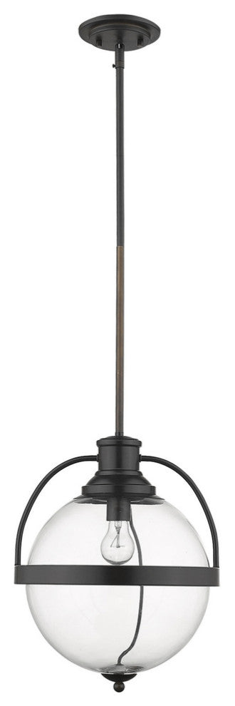 Kassian 1-Light Oil-Rubbed Bronze Pendant