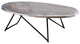 Vintage Coffee Table, Weathered Gray Oak