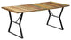 vidaXL Dining Table Kitchen Table Dining Room Dinner Table Solid Reclaimed Wood