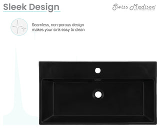 Claire 30" Rectangle Wall-Mount Bathroom Sink