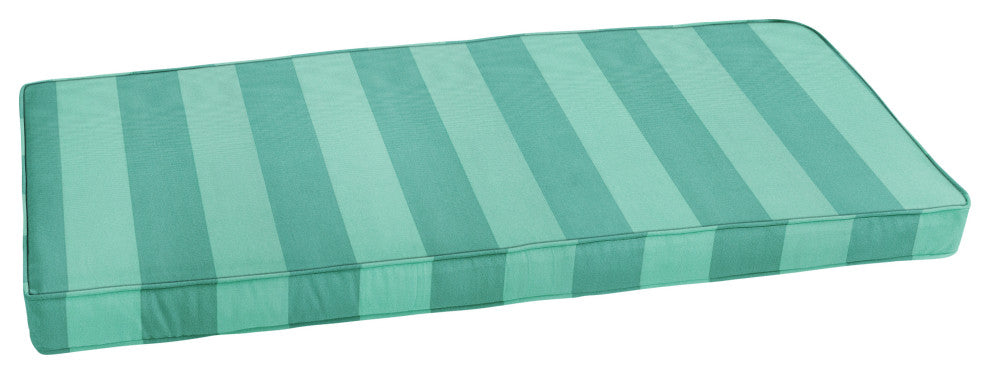 Noble Gray Preview Lagoon Outdoor/Indoor Corded Bench Cushion 40"x17"x2"