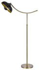 Benzara BM280520 66" Adjustable Arc Floor Lamp, Dome Shade, Dark Bronze