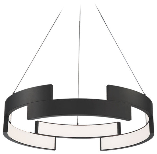 W.A.C. Lighting Trap LED Pendant PD-95838-BK