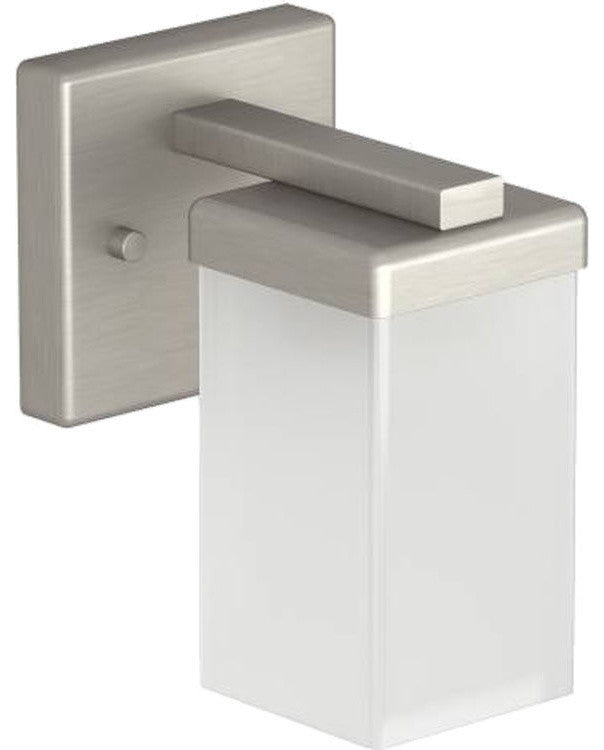 Moen YB8861BN 90 Degree One Globe Bath Light, Brushed Nickel