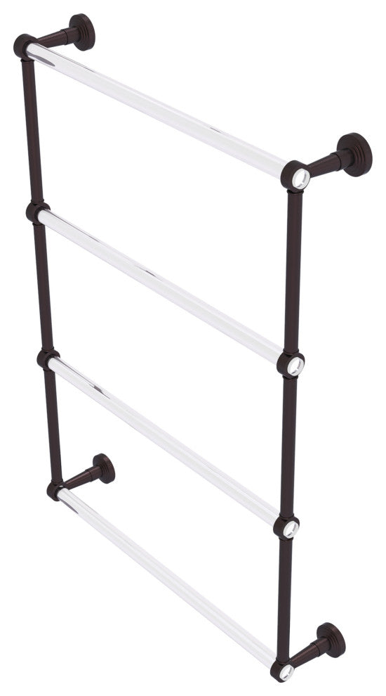 Pacific Beach 4 Tier 24" Ladder Towel Bar, Antique Bronze