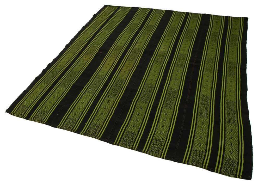 Rug N Carpet - Hand-knotted Turkish 5' 11'' x 7' 0'' Tribal Wool Kilim Rug