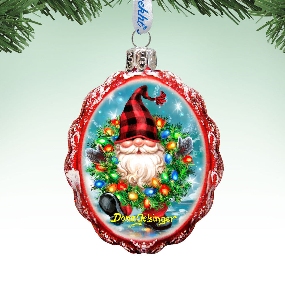 Bright Lights Dwarf Mercury Glass Ornament