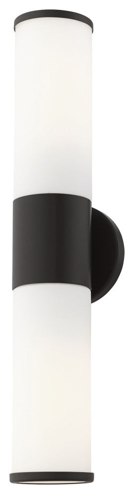 Black Contemporary, Minimal, Urban, Clean Vanity Sconce