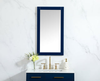 Alice Vanity Mirror, 18"x32", Blue