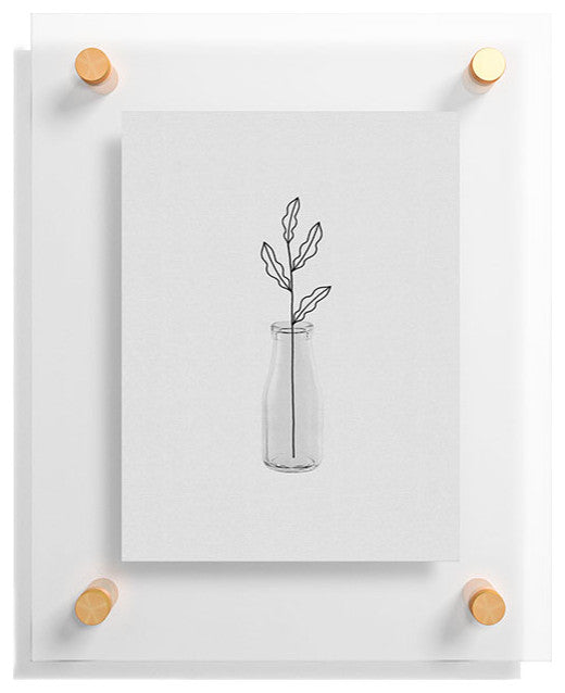 Orara Studio Leaf Still Life Floating Acrylic Print
