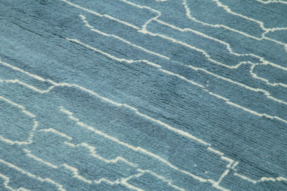 Rug N Carpet - Handmade Unique 6' 3'' x 9' 0'' Moroccan Area Rug