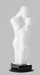 Modrest SZ0296 - Modern White Love Sculpture