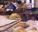 Paul Gauguin Garden View Rouen, 20"x25" Wall Decal Print