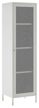 Covelo Tall Storage Cabinet - Light Gray