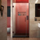 Dreamline Unidoor Min 30" To Max 30-1/2"x72" Hinged Shower Door