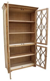 Manhattan Beach Ikki 4-Glass Door Cabinet