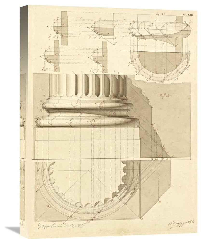 "Plate 53 For Elements Of Civil Architecture