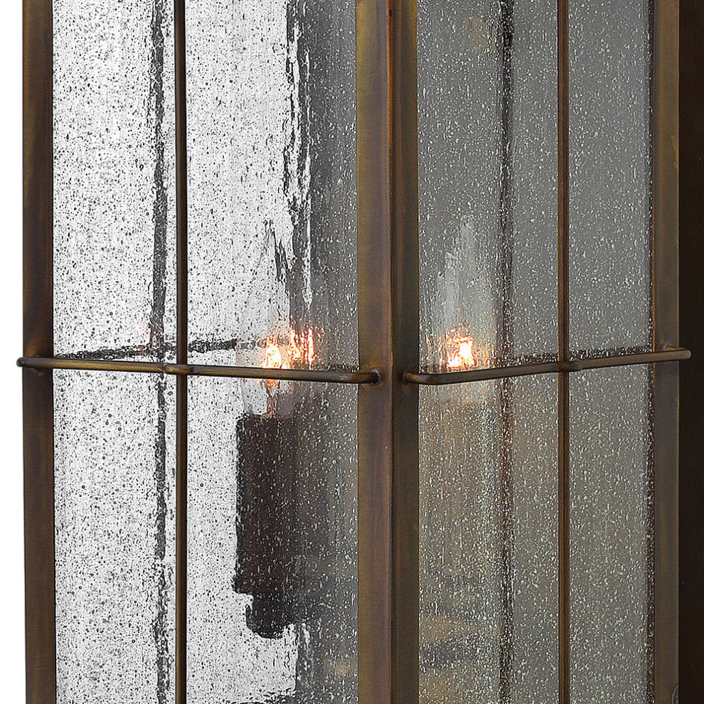 Hinkley Bingham Medium Wall Mount Lantern, Sienna