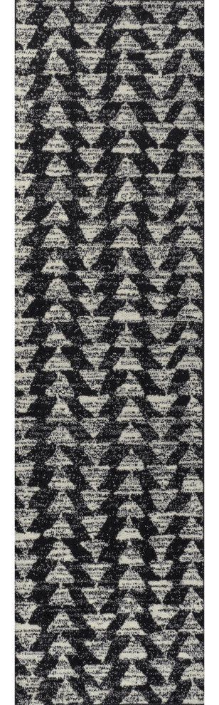 Aisha Moroccan Triangle Geometric Area Rug