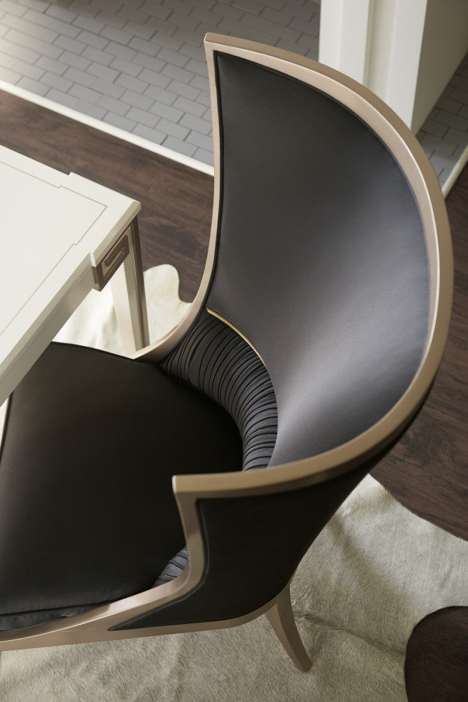 Pop Your Collar Wingback Chair