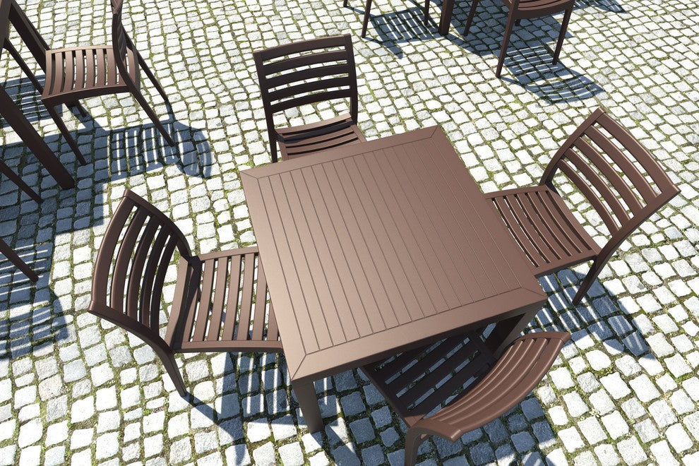 Compamia Ares 5-Piece Dining Set, Brown