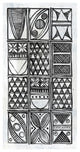 "Patterns of the Amazon IV BW" Digital Paper Print by Kathrine Lovell, 20"x38"
