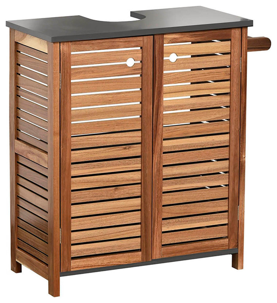 Under-Sink Cabinet, Bathroom Vanity for Small Spaces, U-Shaped Cut-Out, Elements