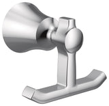 Moen YB0303 Flara Double Robe Hook - Chrome
