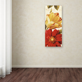 'Poesie Florale Panel II' Canvas Art by Lisa Audit
